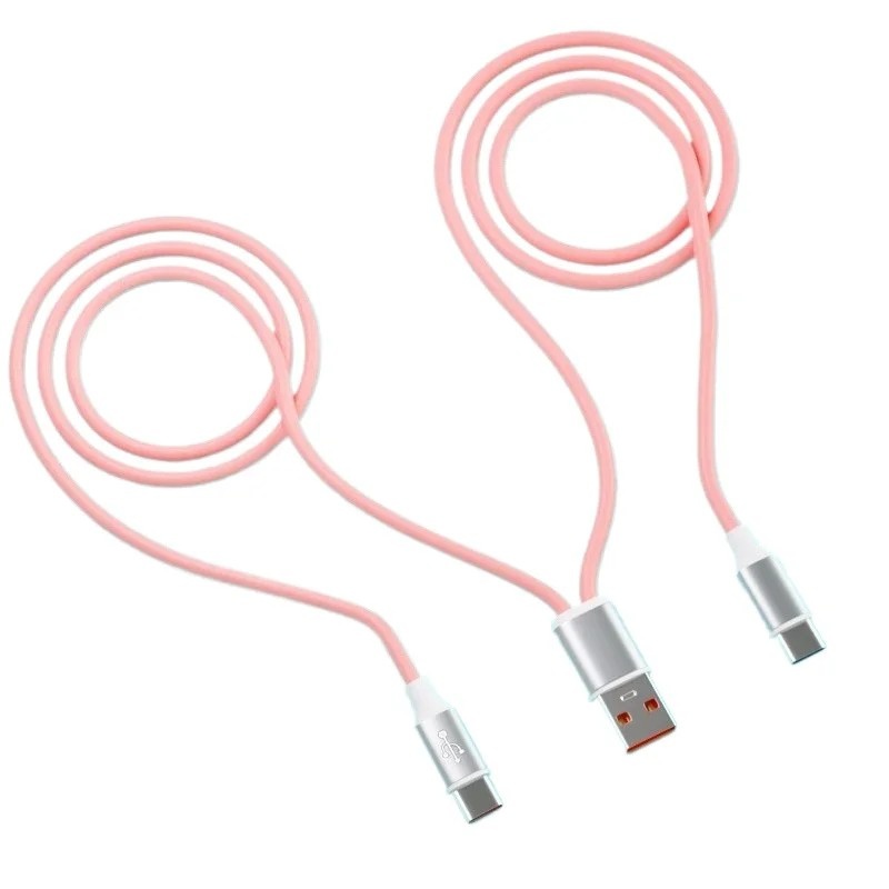 Cabo USB-C 6A: Carregamento Rápido e Dados!