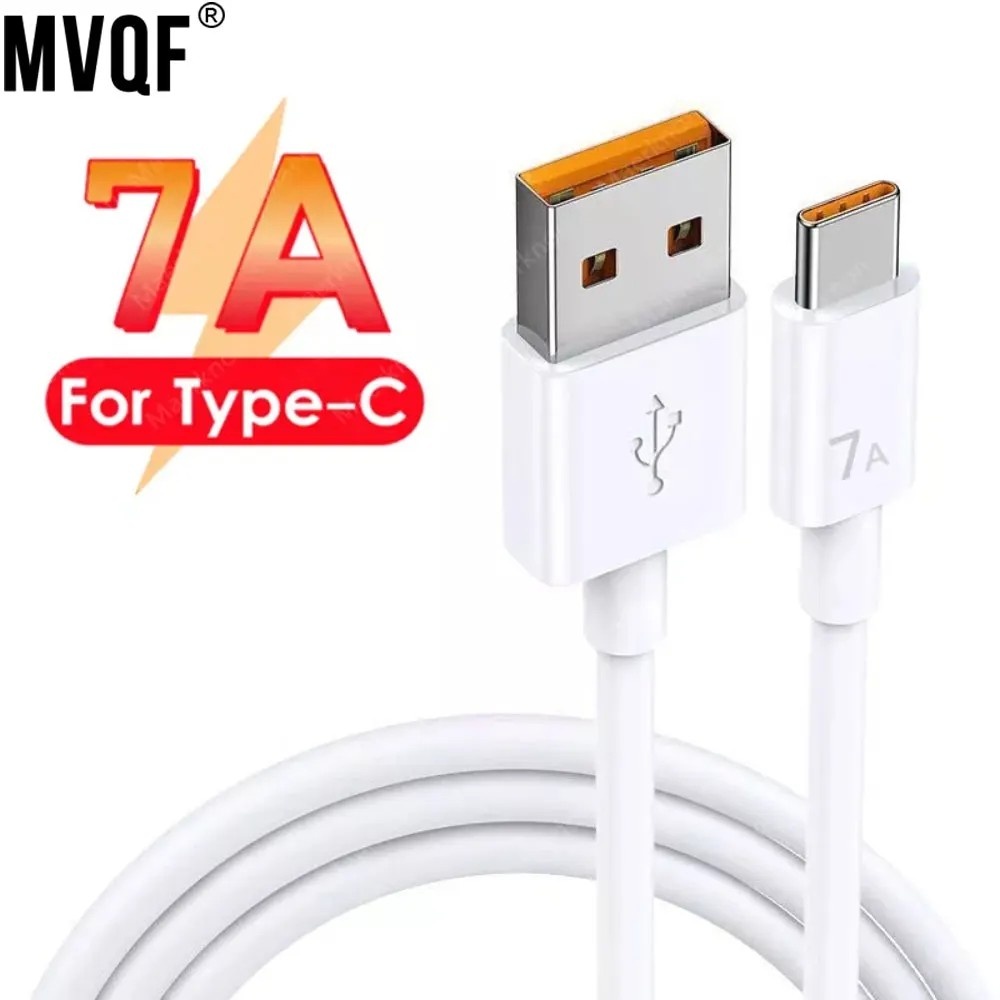 Cabo USB-C 7A MVQF: Carregamento Super Rápido!
