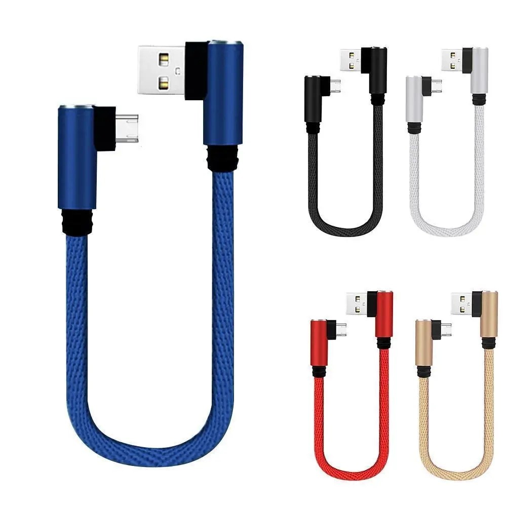 Cabo USB-C 90°: Carregamento Rápido e Dados!