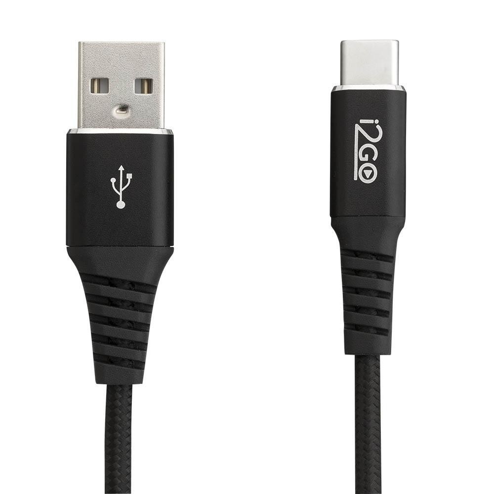 Cabo USB-C i2GO: Carregue Rápido e com Durabilidade!