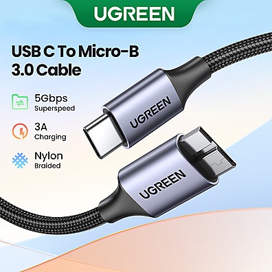 Cabo USB-C para Micro-B Ugreen 3.0
