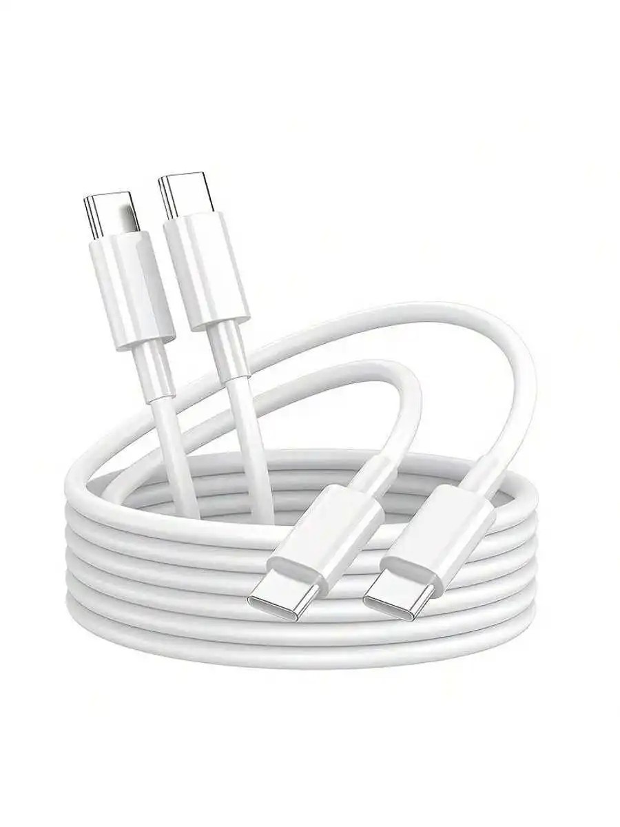 Cabo USB-C para USB-C: Carregamento Rápido e Dados
