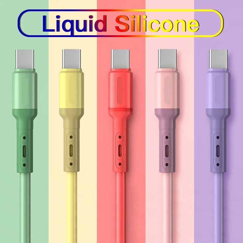 Cabo USB-C Rápido: Silicone Líquido Premium