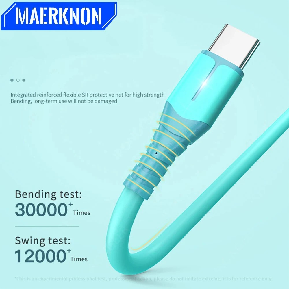 Cabo USB-C/Micro USB com LED – Carregamento Rápido!