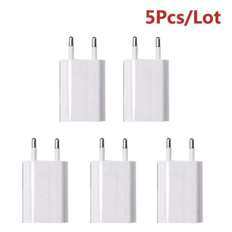 Cabo USB iPhone: 5unid. Carregador Original EU