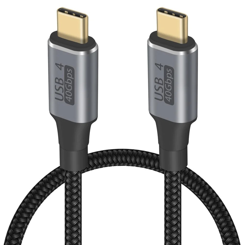Cabo USB4 40Gbps: Velocidade e Potência!