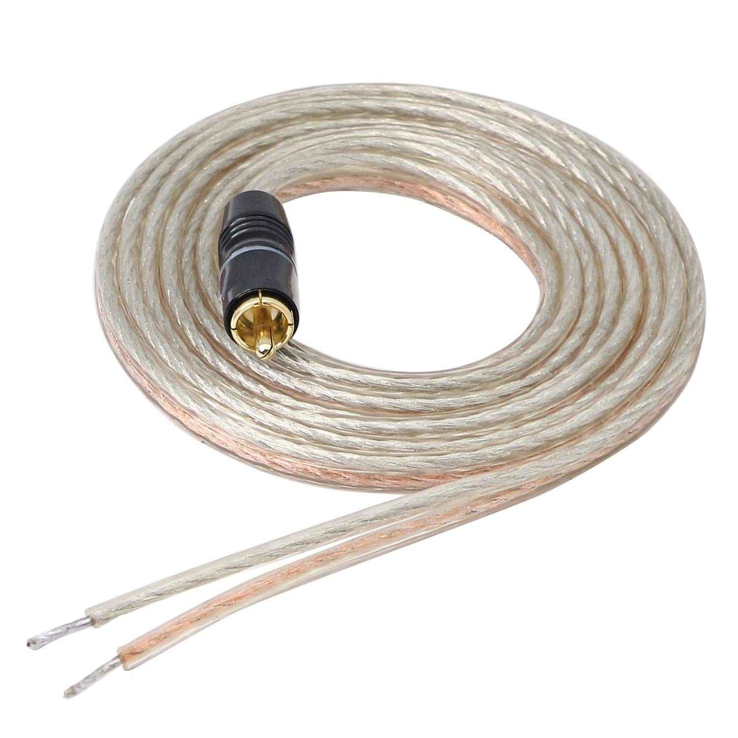 Cabo RCA Pigtail XMSJSIY: Som Imersivo para Subwoofer e Amplificadores
