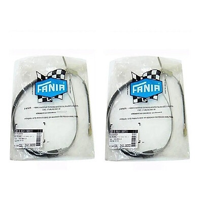 Cabos Freio de Mão Fusca: Kit Completo Fania
