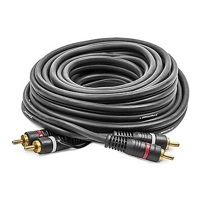 Cabos RCA 5m: Kit 10 Unidades Permak - Som e Vídeo