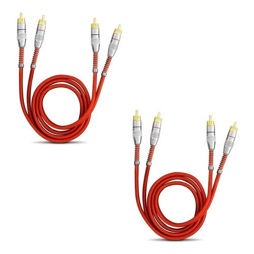 Cabos RCA Tech One: Som Automotivo Impecável!