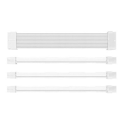Cabos Sleeved Pichau CS110: Upgrade Branco e Elegante