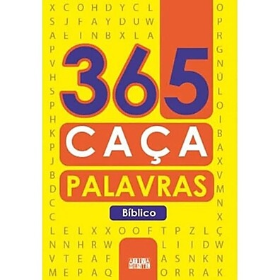 Caça Palavras Bíblico: 365 Desafios de Fé