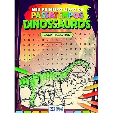 Caça-Palavras Dinossauros: Diversão e Aprendizado!