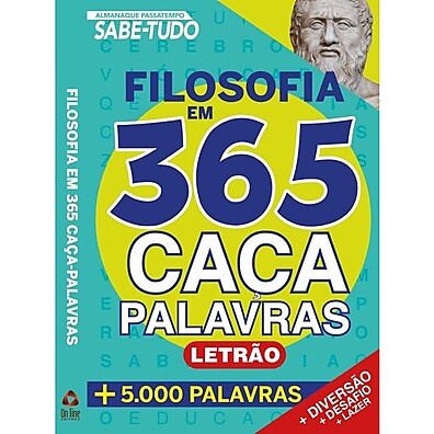 Caça-Palavras Filosofia: 365 Dias de Desafios