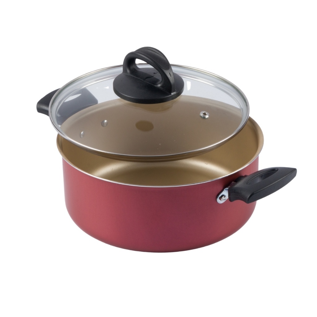 Caçarola Antiaderente 4L: Cozinhe Fácil!
