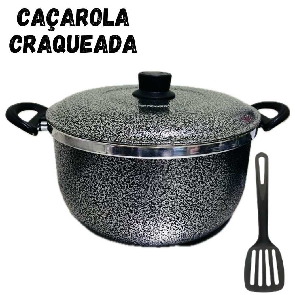 Caçarola de Alumínio Grosso: Cozinhe com Estilo!