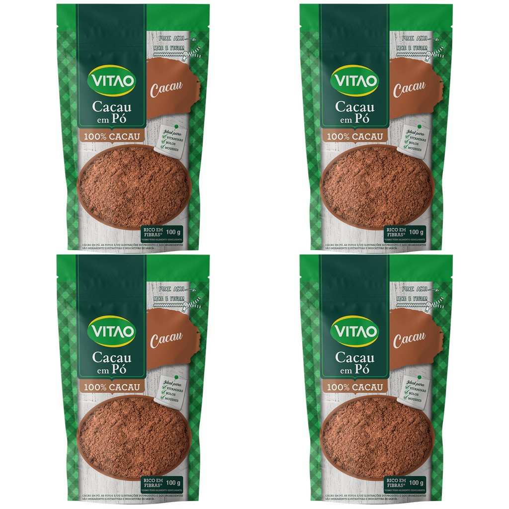 Cacau em Pó Vitao: Sabor Intenso e Versátil!