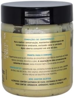 Pasta Proteica Baunilha com Nibs de Cacau 180g - Love Nuts