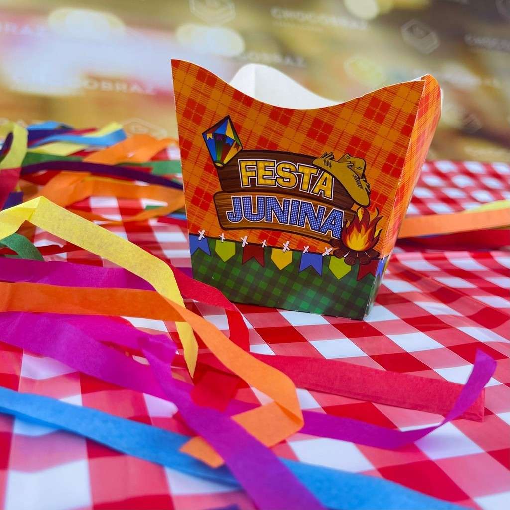 Cachepo Festa Junina: Decore com Pipoca!