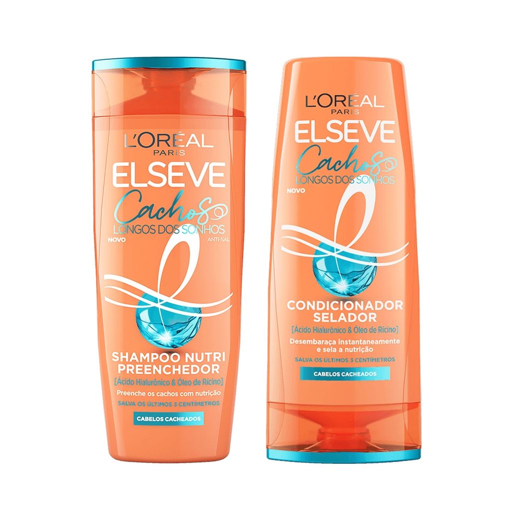 Cachos Longos dos Sonhos: Shampoo + Condicionador 200ml