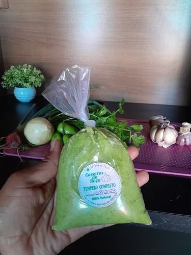 Tempero Caseiro Kit com 2 Temperos Completo Orgânico e Livre de Agrotóxicos 350g cada