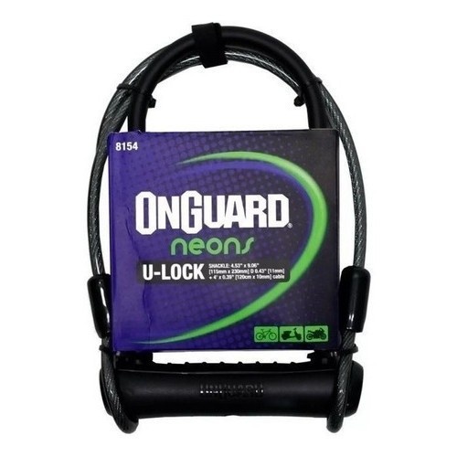 Cadeado Bike e Moto Onguard 8154: Segurança Reforçada