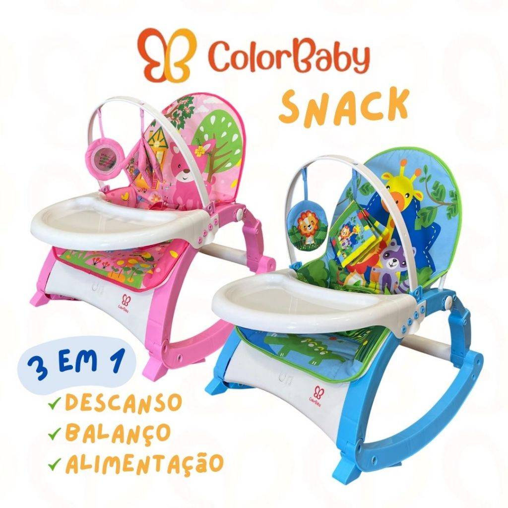 Cadeira Bebê 3 em 1: Conforto e Segurança
