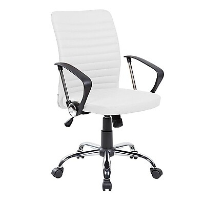 Cadeira de Escritório Oslo Branca: Conforto e Estilo