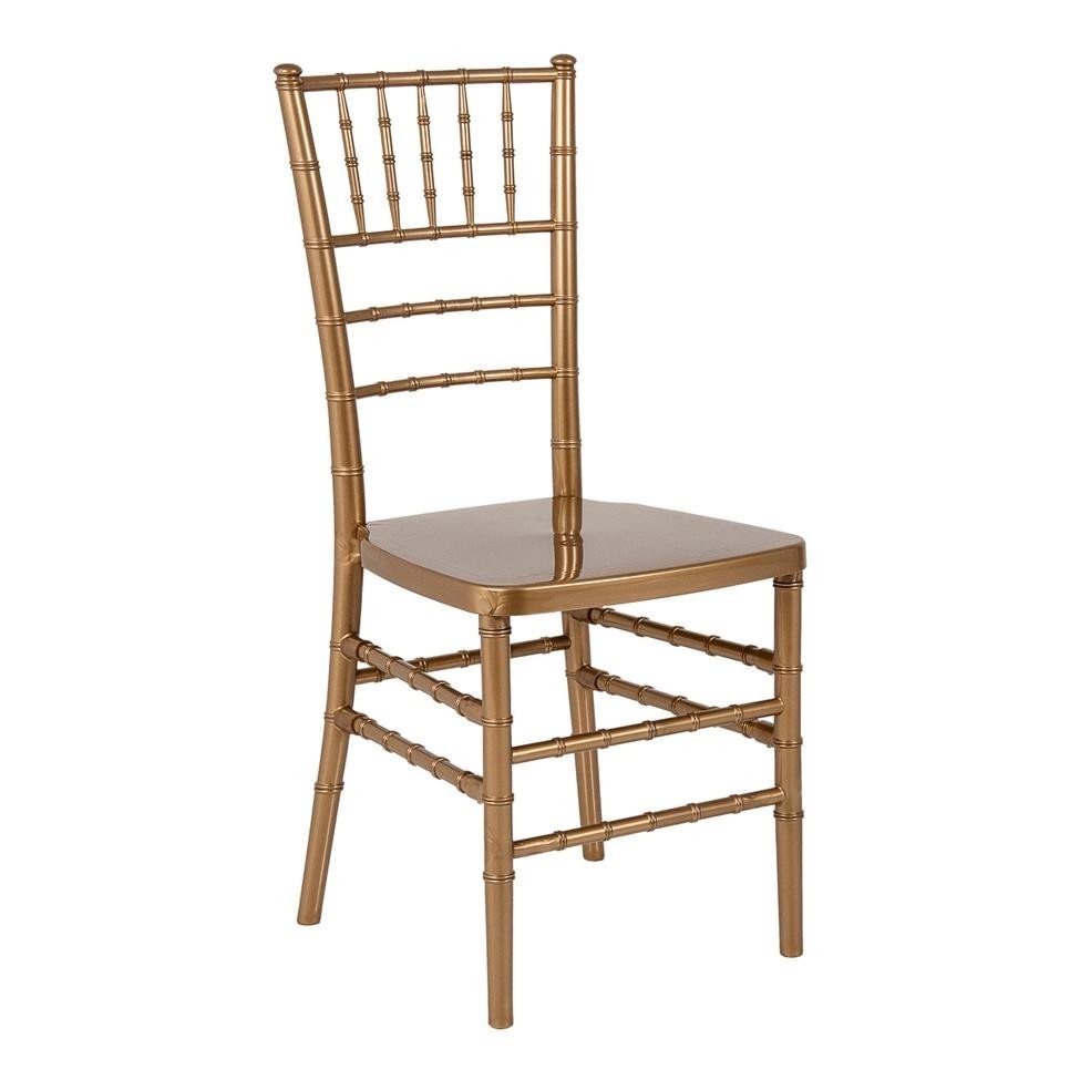 Cadeira de Jantar Dourada Casa Grande: Elegância!