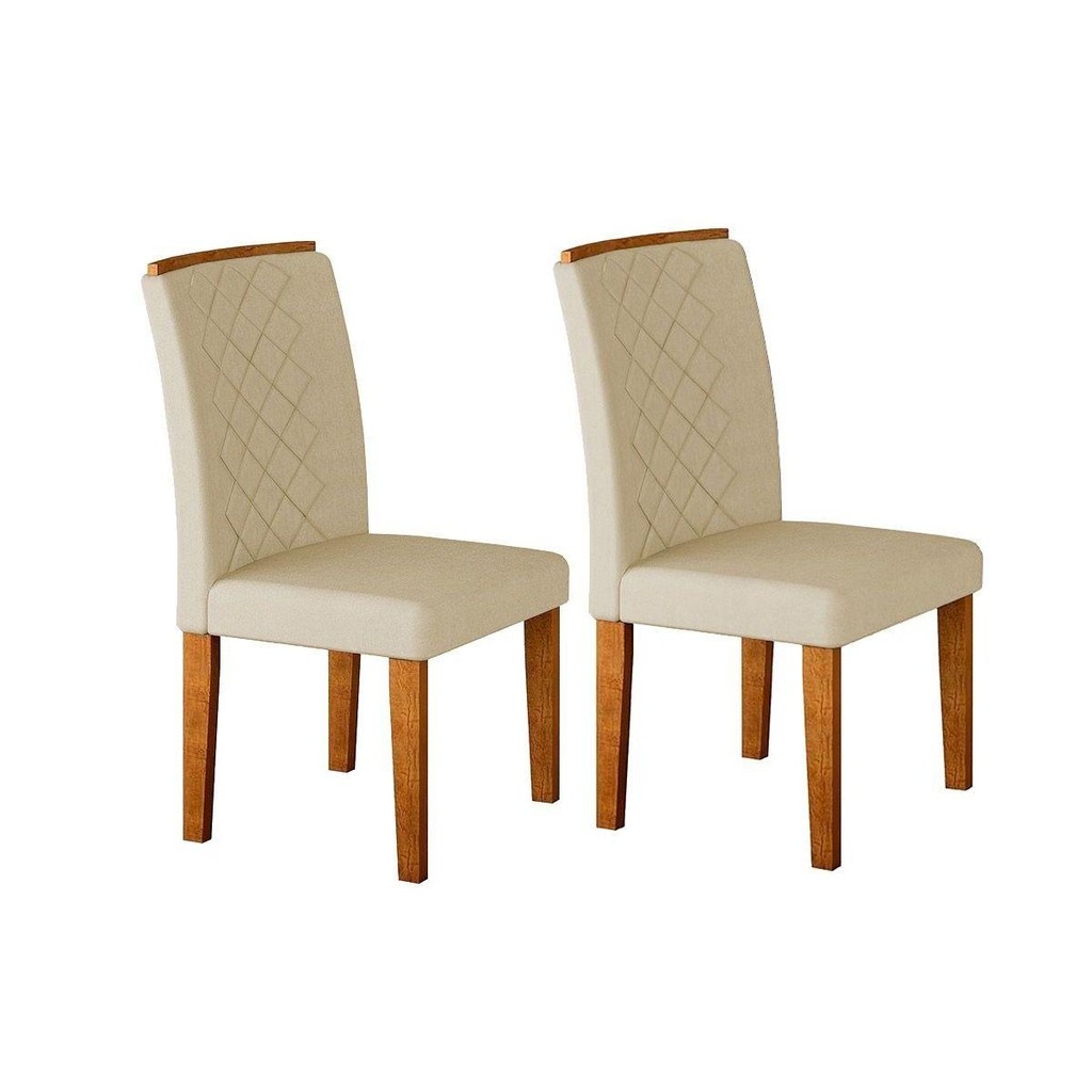 Cadeira de Jantar Veludo: Elegância Imbuia