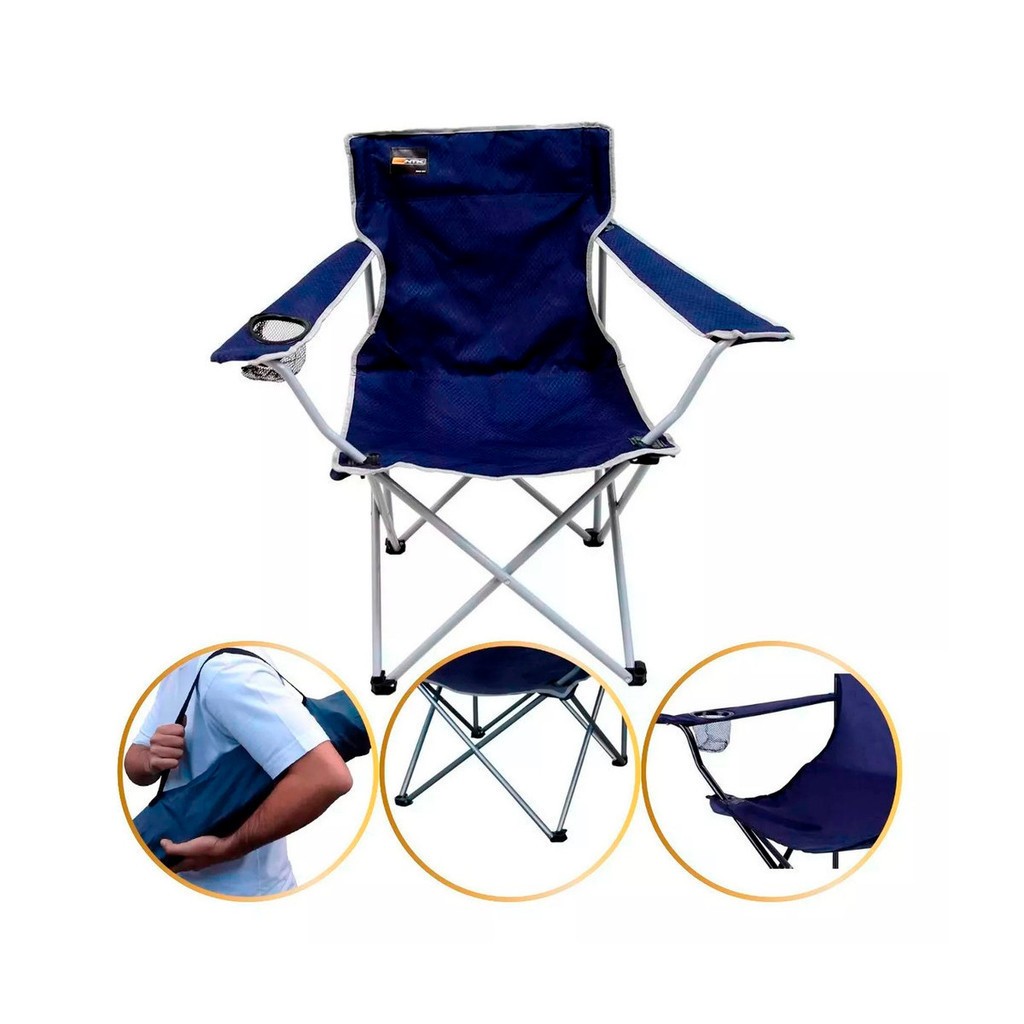 Cadeira Dobrável Camping: Conforto e Praticidade NTK