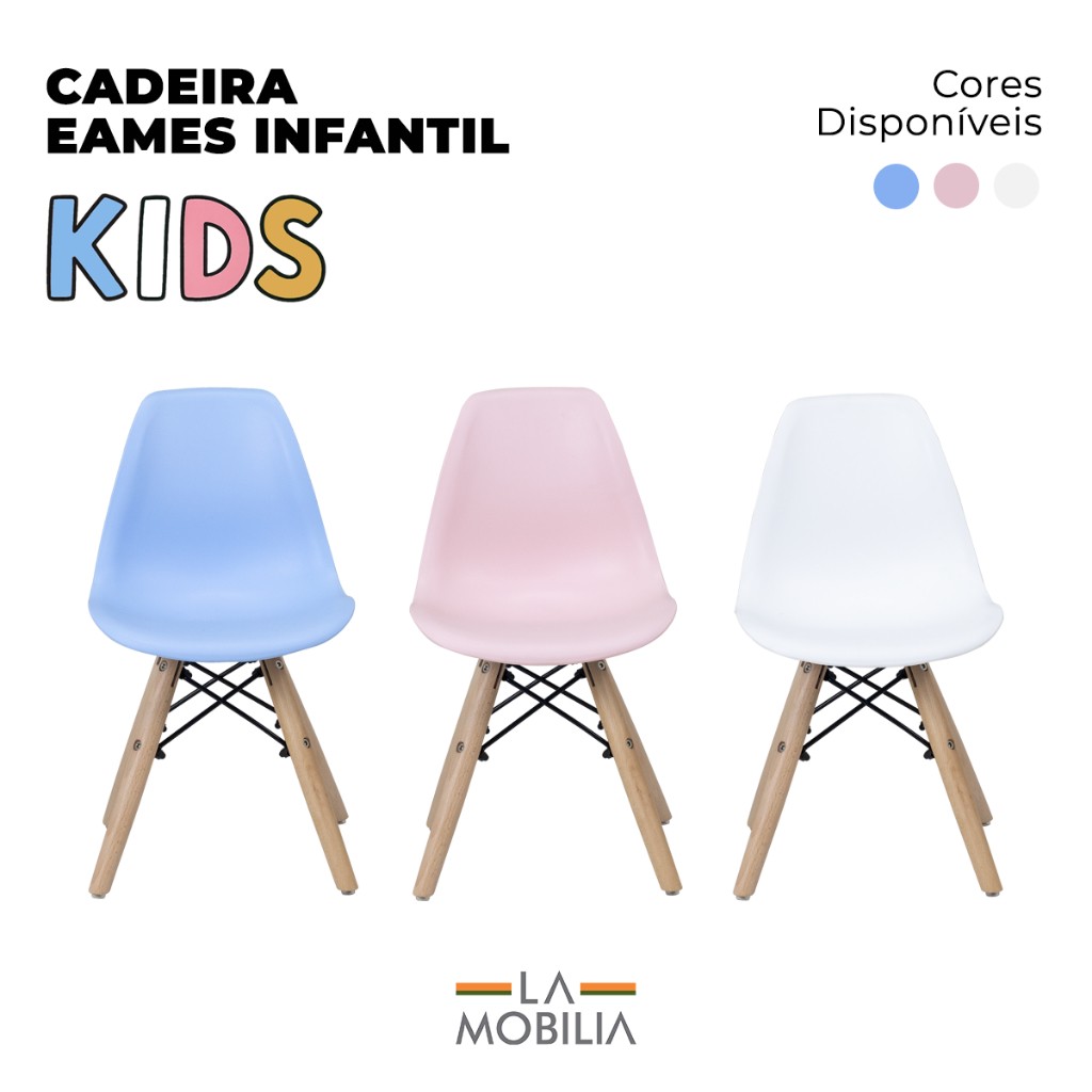 Cadeira Eames Infantil: Conforto e Design!