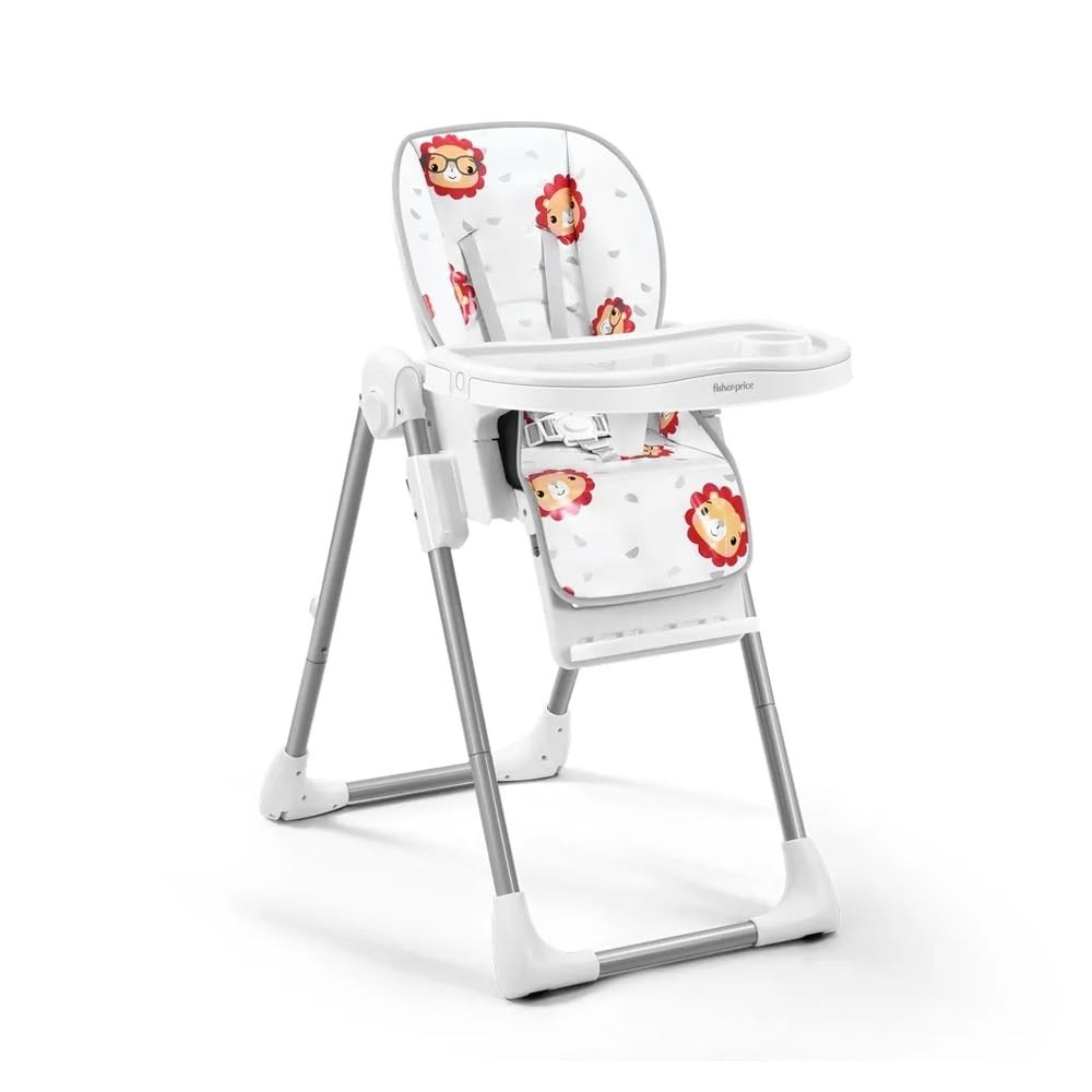 Cadeira Alta Chef's Chair Cinza Fisher-Price - Conforto e Segurança na Alimentação