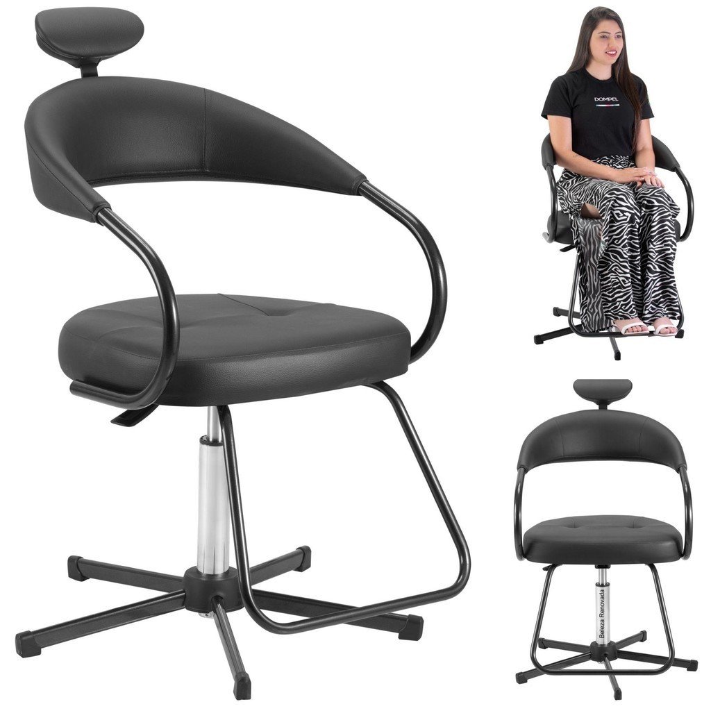 Cadeira Futura Smart Dompel: Conforto e Estilo para Seu Salão