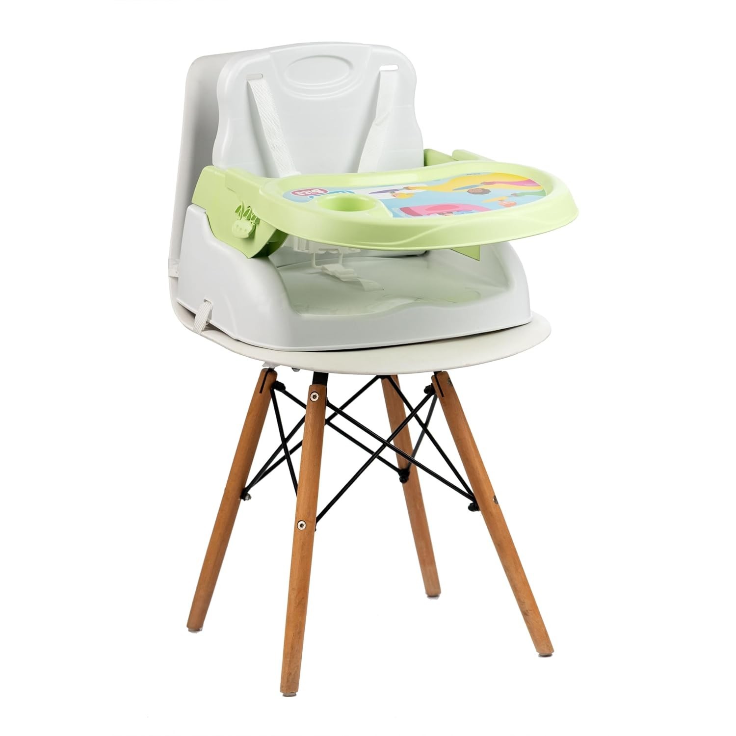 Cadeira de Alimentação Portátil Booster com Segurança Reforçada - Mundo Bita