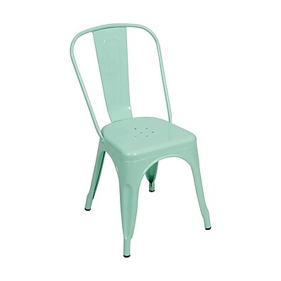 Cadeira Tolix Verde Tiffany: Estilo e Resistência