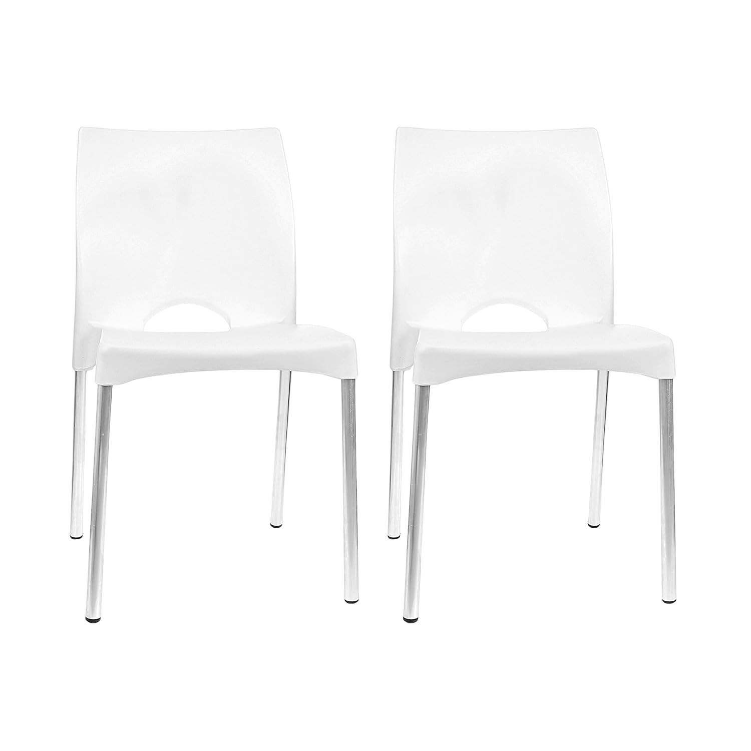 Kit com 2 Cadeiras de Design Boston para Ambientes Exteriores - Estilo Moderno e Conforto Duradouro