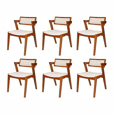 Cadeiras de Madeira Maciça Ímola: Elegância para sua Casa