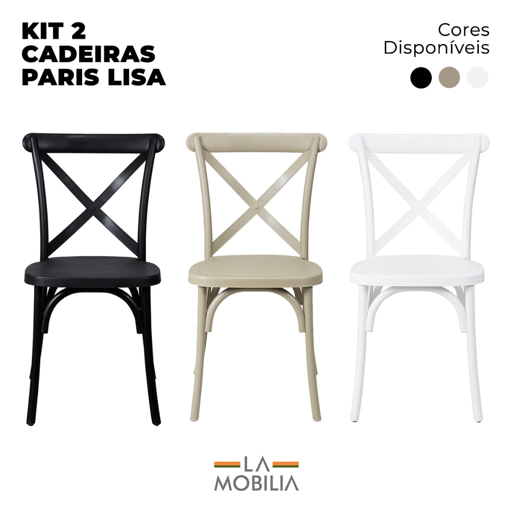 Cadeiras Paris: Elegância e Praticidade