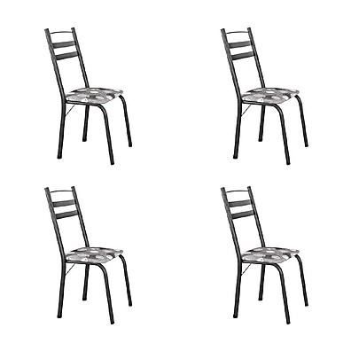 Cadeiras Tubular Dark: Conforto e Estilo!
