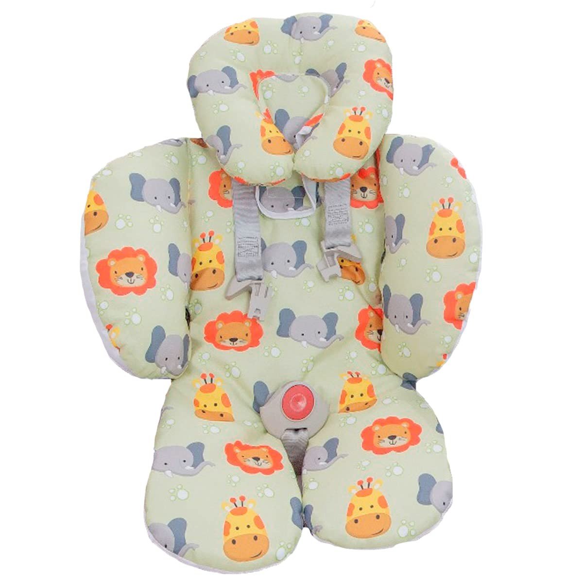Redutor de Apoio para Bebê: Conforto e Segurança no Carrinho e Cadeirinha (Safari Baby)