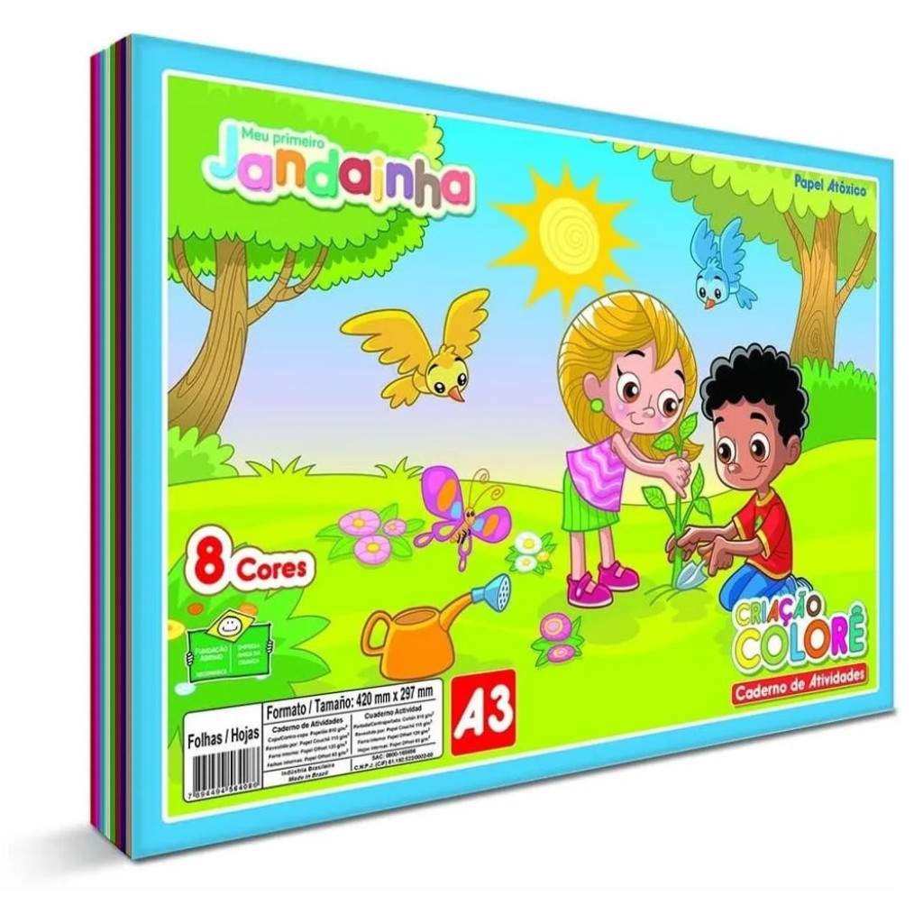 Caderno A3 Jandainha: Liberte sua Criatividade!