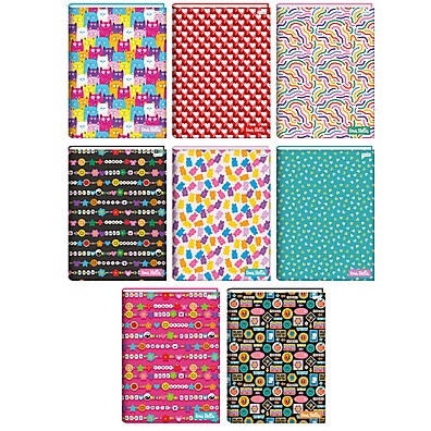 Caderno Brochura Universitário 80 Folhas Stella: 5 Unidades com Capa Dura