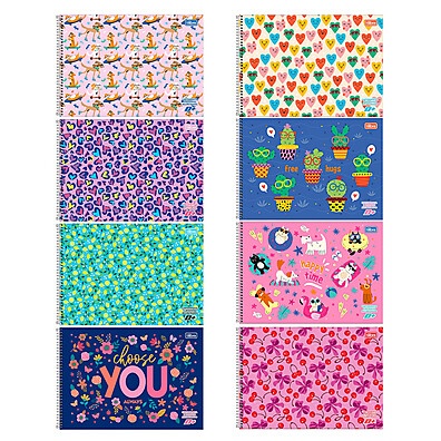 Caderno Cartografia Milimetrado Tilibra D+ Feminino