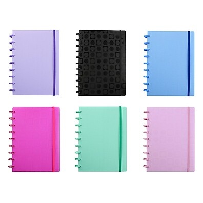 Caderno de Disco Médio com 80 Folhas Pautadas – Ideal para Estudos