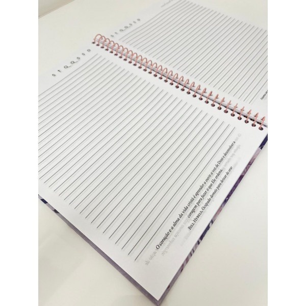 Caderno de Fé Floral: Inspire Seus Estudos