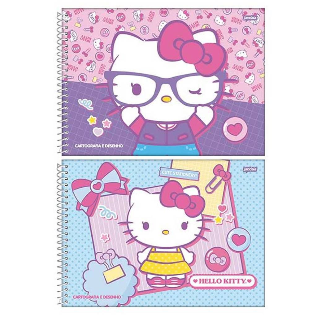 Caderno Hello Kitty: Organize-se com Fofura!