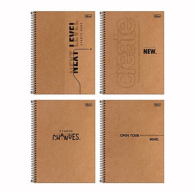 Caderno Kraftwork Tilibra: Organize-se com Estilo!