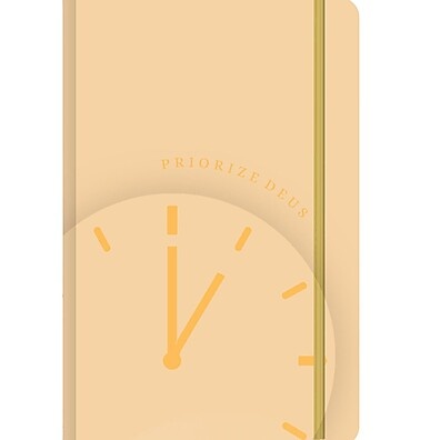 Caderno Moleskine Priorize Deus – Capa Dura Branca