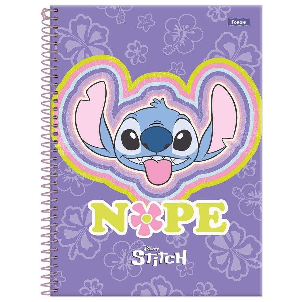 Caderno Stitch Disney: Organize-se com Fofura!